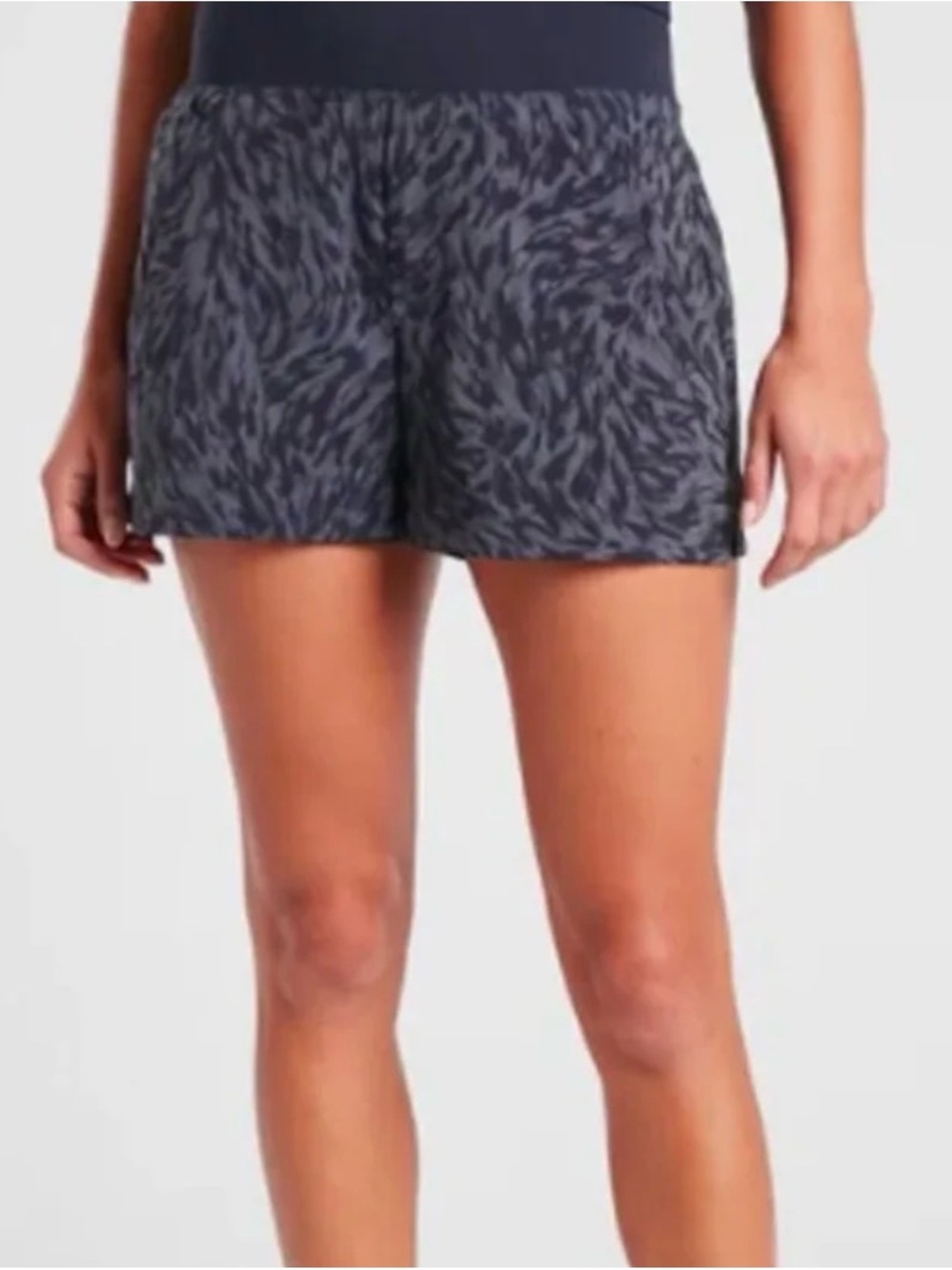 Athleta Trekkie North Printed Athletic Shorts